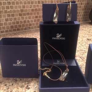 COPY - Swarovski earrings and necklace